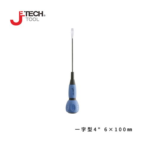 JETECH 電工起子 一字型4" 6100