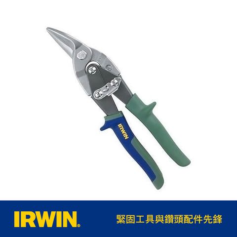 IRWIN 握手牌 美國   右彎鐵皮剪 10" 102G ( IW-10504310N)