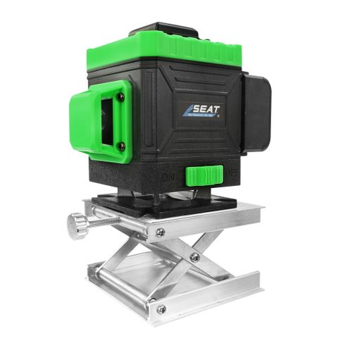 A-CLLGS-8A 雷射水平儀簡配/貼牆型頂級版超強綠光8線(簡配=儀器袋+大鋰電*2+充電器+遙控器+升降台)