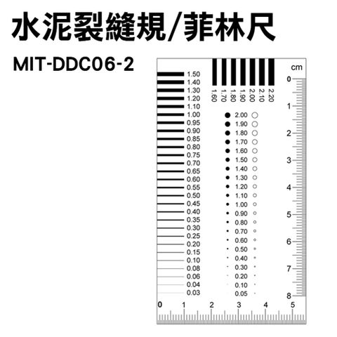 高精度點規 點線規 污點數卡 線徑對比卡 外觀檢驗規刮傷異物卡 胸卡量規 異物傷痕 菲林尺 180-DDC06-2