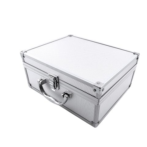 12吋鋁箱 加大工具箱 鋁箱 鋁合金 收納盒 儀器收納 現金箱 保險箱收納箱 鋁製手提箱 展示箱 180-ABL