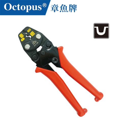 Octopus 章魚牌 棘輪Y.O裸端子壓著鉗0.3-5.5m