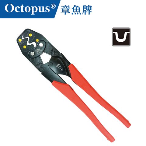 Octopus 章魚牌 棘輪Y.O裸端子壓著鉗8 -38m 台灣製