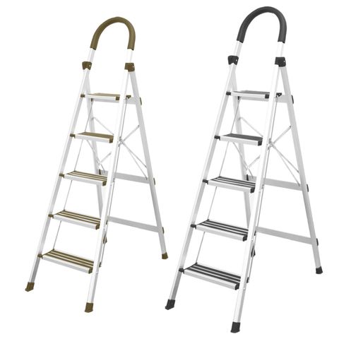 【WinWin】五階 D型防滑加強款鋁梯