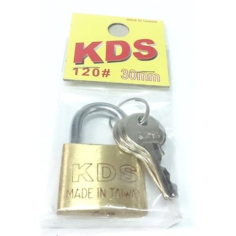 KDS 高級銅掛鎖 30mm #120 (30入/組)