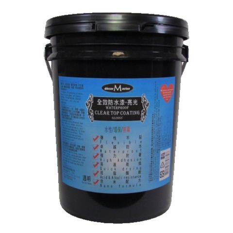 全效防水漆-亮光Waterproof Clear Top Coating-Glossy-20kg