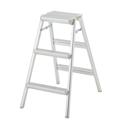 SEW- 8寬版安全踏台-家用梯 鋁梯 (79cm)