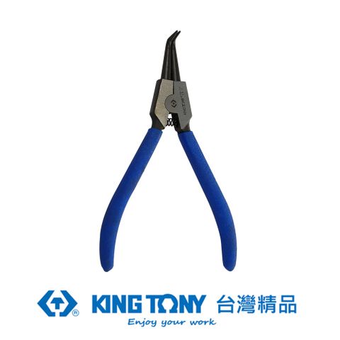 KING TONY 金統立工具 專業級工具 外90度C型扣環鉗 (日式) 7" KT67SB-07