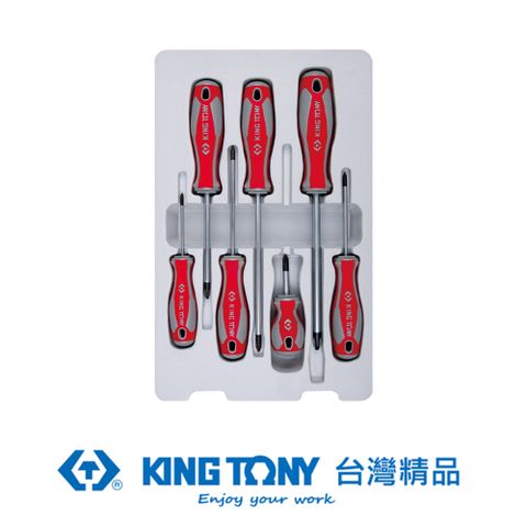 KING TONY 金統立工具 專業級工具  7件式 起子組 KT31107MR