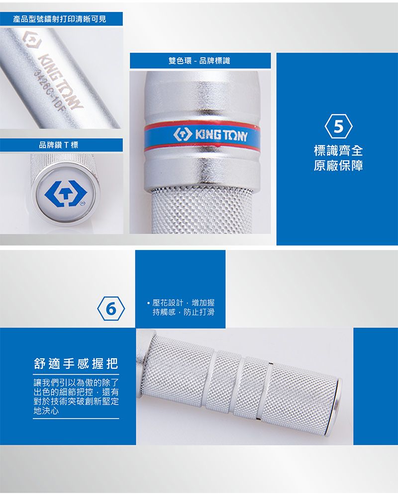 KING TONY 金統立工具專業級工具1/4