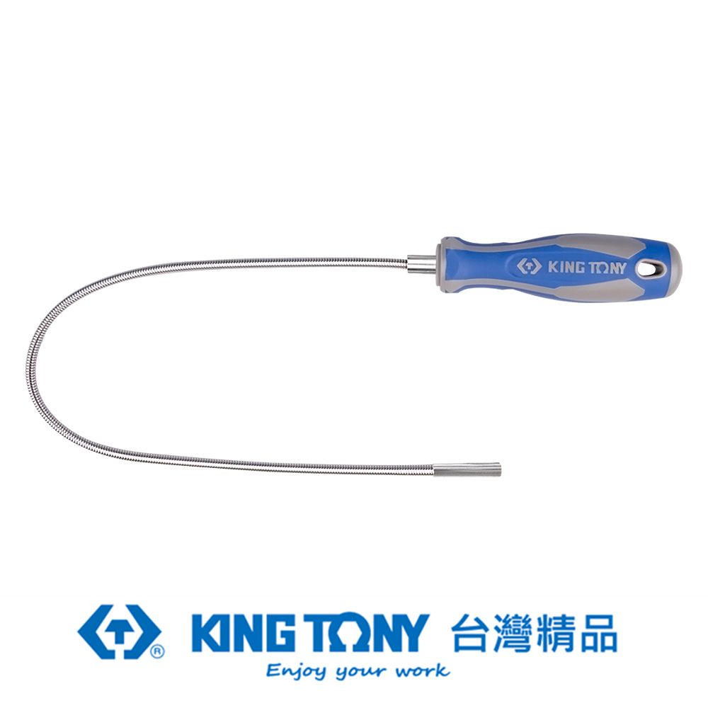 KING TONY 金統立工具  專業級工具 1/4"DR. 軟管磁性起子 12" KT2121-12