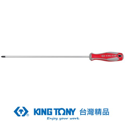 KING TONY 金統立工具 專業級工具 十字起子 #2*6mm*16" KT14210216