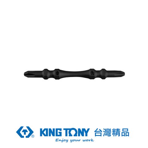 KING TONY 專業級工具 3支裝 木工高扭力PH2磁性起子頭 2X65L KT13B6502PWH