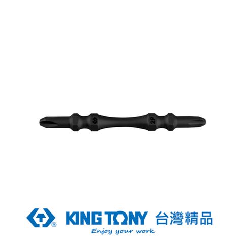 KING TONY 金統立工具 專業級工具 3支裝 木工高扭力PH2磁性起子頭 2X65L  KT13B6502PWH