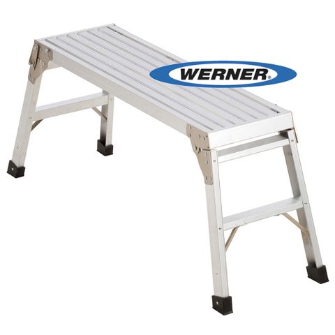 WERNER 穩耐安全梯 美國穩耐安全鋁梯-AP-20 鋁合金工作平台