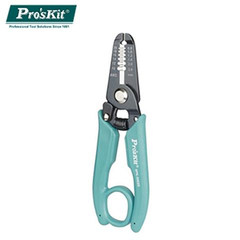 【ProsKit 寶工】電工線剝皮鉗(0.8~2.6MM) 8PK-3002D