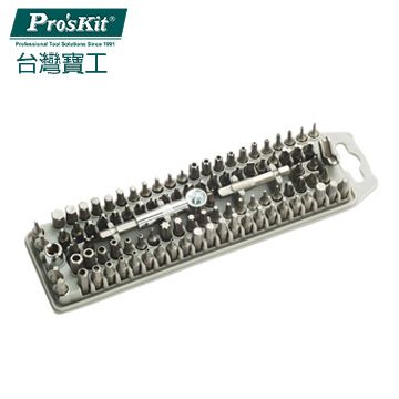 ProsKit 寶工 替換起子頭100支組(公.英制) SD-2310