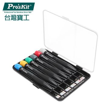 ProsKit 寶工 星型精密起子組(6PCS) SD-3502