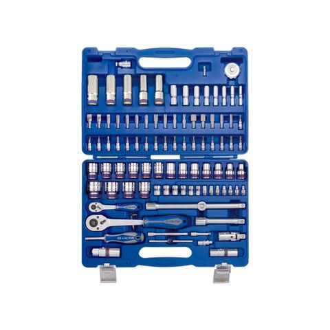 KING TONY 專業級工具 96件式 1/4+1/2DR. 綜合工具組 KT7596MR