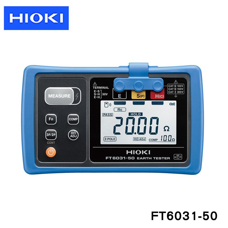 HIOKI 防水型接地電阻計 FT6031-50