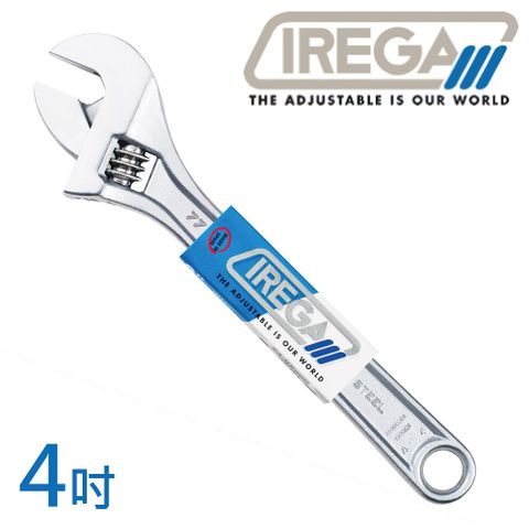 【IREGA】77型標準型活動板手-4吋(77-100)