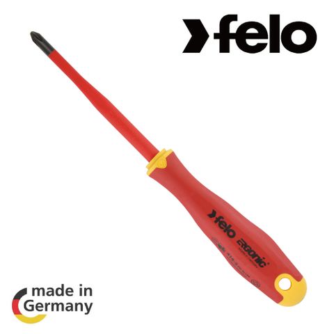 FELO E-Slim極細絕緣超軟柄起子(+) PH2x100mm(41429390)