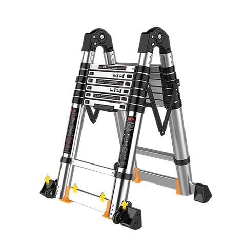 【DaoDi】第三代鋁合金多功能伸縮鋁梯1.7m+1.7m＝3.4m (工作梯 )