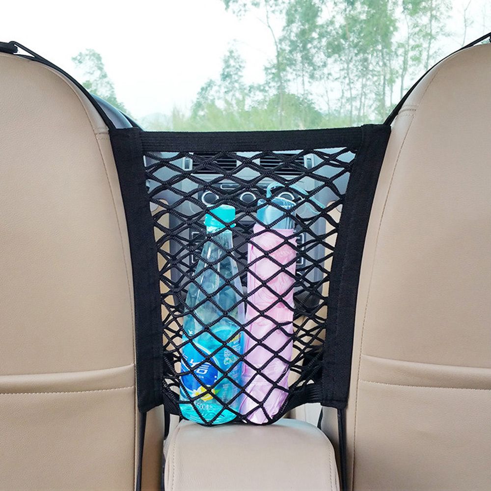 AIRY 汽車座椅間安全收納網 汽車座椅儲物網兜