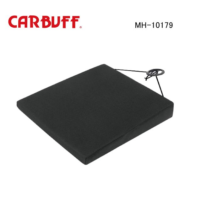 CARBUFF 車痴  竹炭透氣斜坡記憶坐墊附止滑-(厚73cm) MH-10179