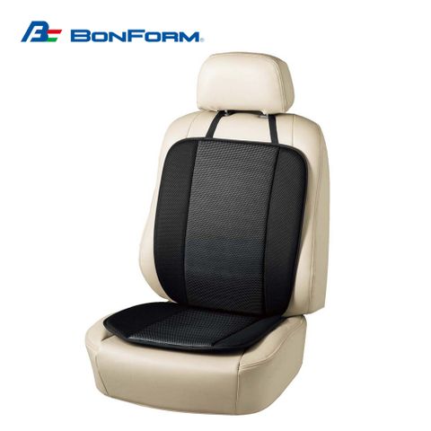 BONFORM 抗菌涼爽觸感L型座墊 (黑) B5480-07BK