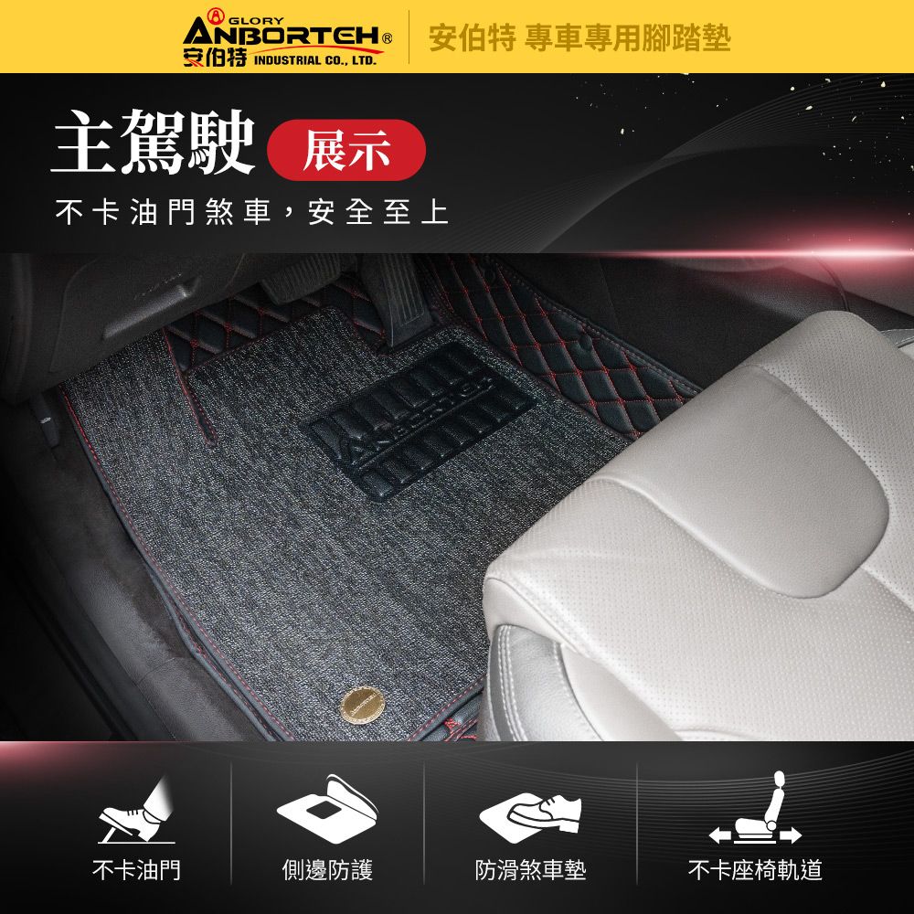 ANBORTEH 安伯特 專車專用腳踏墊(雙層) 2018-2020~款 MG-HS (一年保固)