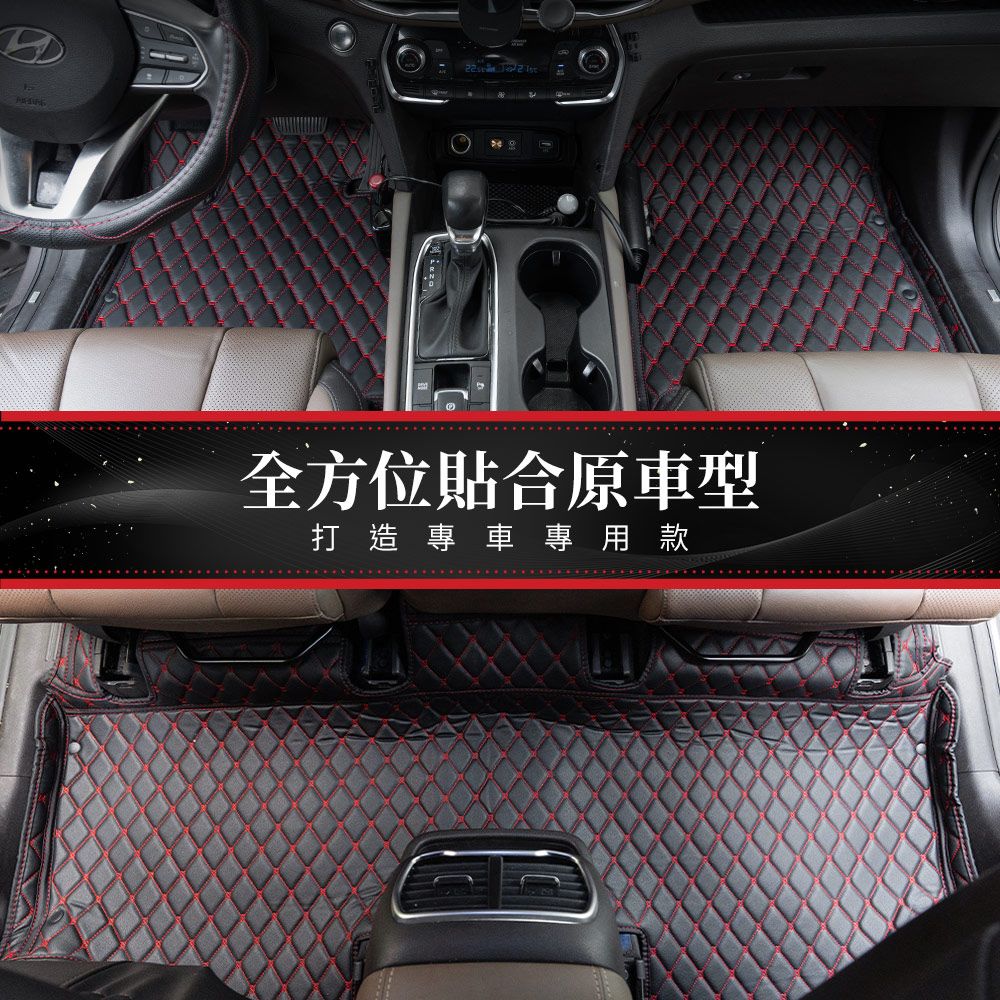 ANBORTEH 安伯特 專車專用腳踏墊(單層) 2021~款 現代(Hyundai)-Tucson L油電版 (一年保固)