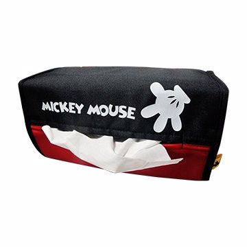 NAPOLEX 迪士尼 米奇Mickey面紙盒套(黑紅)
