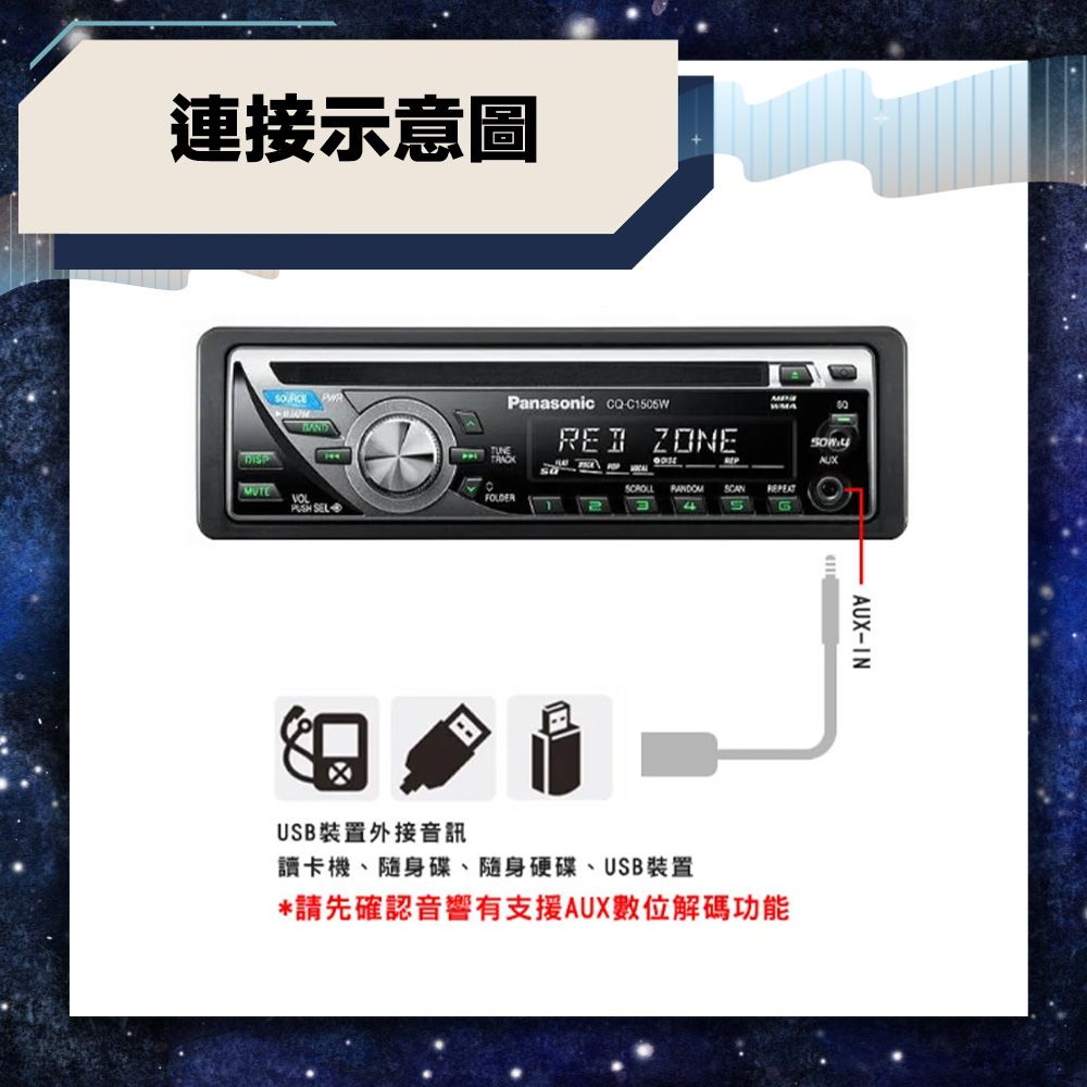 Bravo-u  3.5mm轉USB AUX汽車專用音頻轉接線