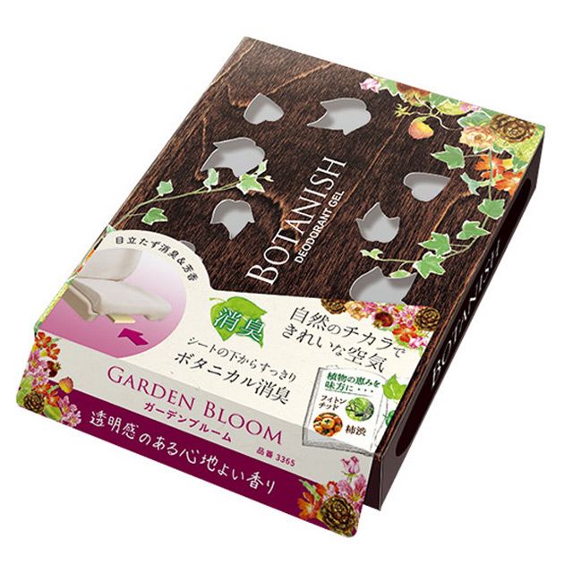 CARALL 日本 BOTANISH 車內座椅下置放式 芳香+消臭劑 3365~3367