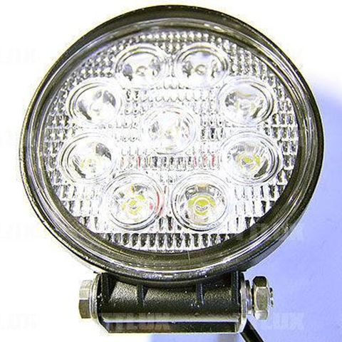 27W LED工作燈 圓形 10V~48V 1入