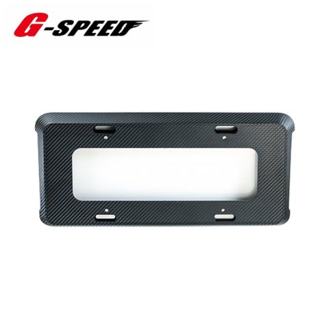 G-SPEED  碳纖紋路斜牌框 (1入) PR-91