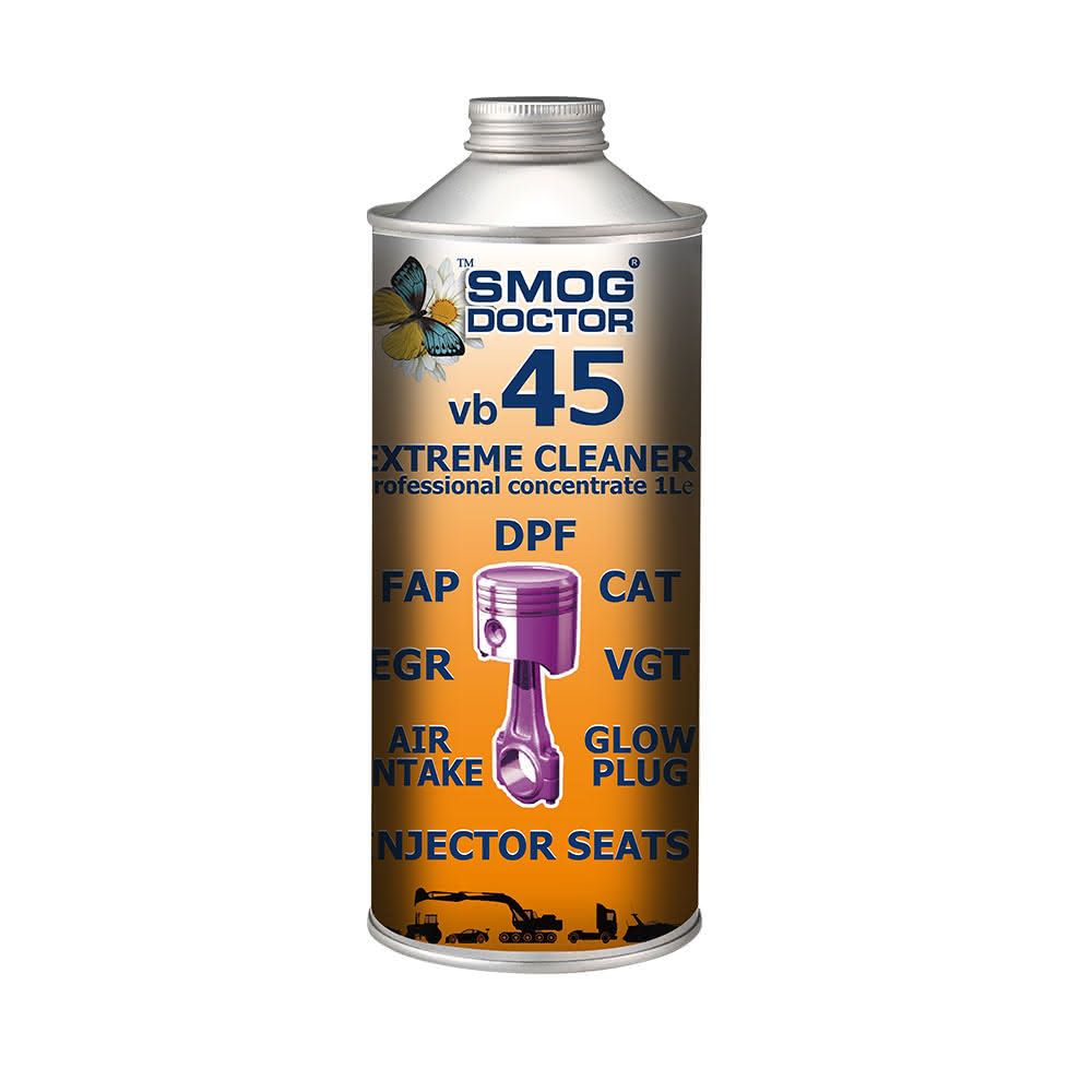 SMOG DOCTOR 煙霧大師 VB45 - Extreme cleaner 進排氣積碳清洗劑(1000ML)(箱入2瓶)