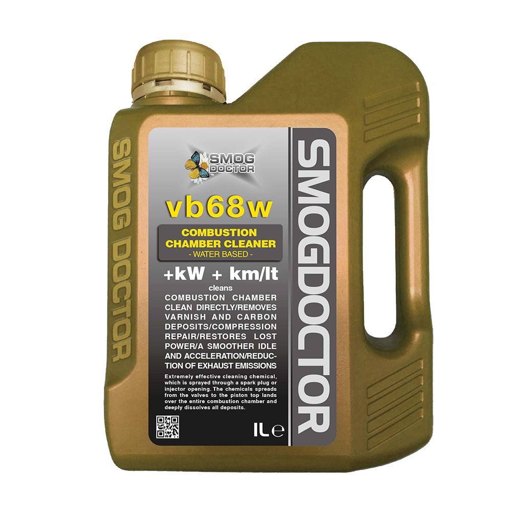 SMOG DOCTOR 煙霧大師 VB68w-Combustion Chamber Cleaner 燃燒室積碳清潔/水性(1000ML)(2入組)