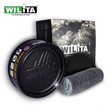 鑽石級呵護愛車效果持久~【WILITA 威力特】鑽石淨度棕櫚蠟250g+下蠟布