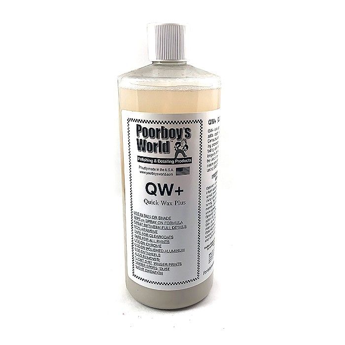  好蠟 Poorboy's World QW+ Quick Wax Plus 32oz. 窮小子噴蠟 946ml 