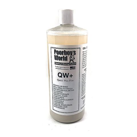 好蠟 Poorboy's World QW+ Quick Wax Plus 32oz. 窮小子噴蠟 946ml