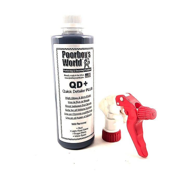  好蠟 Poorboy's World Quick Detailer PLUS QD+ 16oz. 窮小子快速保養劑 