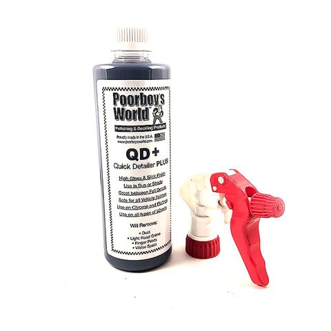 好蠟 Poorboy's World Quick Detailer PLUS QD+ 16oz. 窮小子快速保養劑