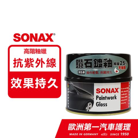 SONAX 舒亮 鑽石鍍釉 深色車 德國進口【官方直送】