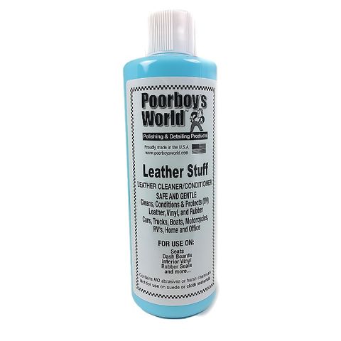 好蠟 Poorboys World Leather Stuff 16 oz. 窮小子皮椅清潔保養劑 約473ml