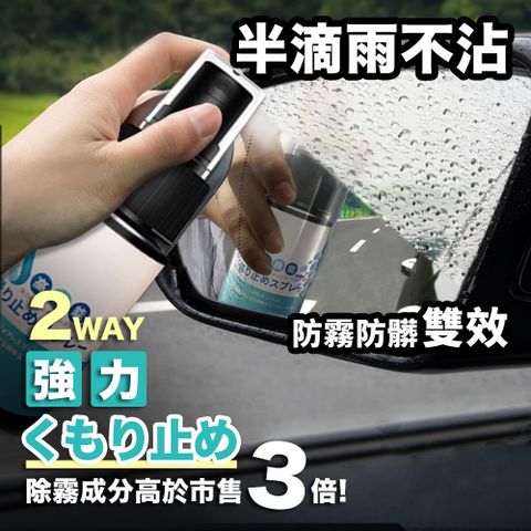 第二代高機能鏡面防霧劑 兩入組