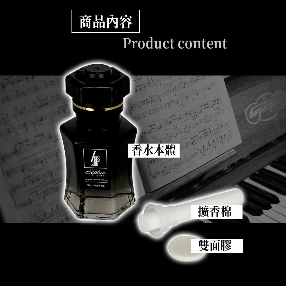 Willson 
Septua第七號交響曲香氛120ml(三種香味)