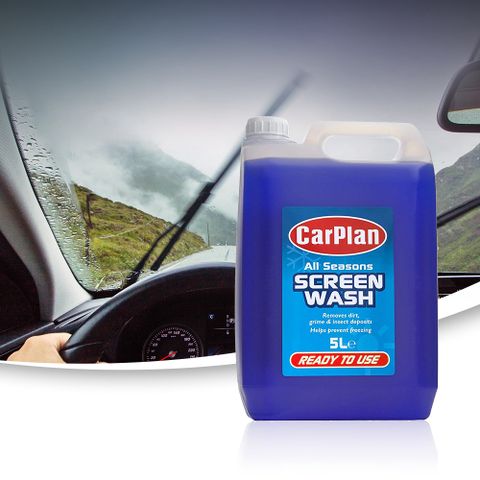 CarPlan 卡派爾 Screen Wash 預混式雨刷水 5L