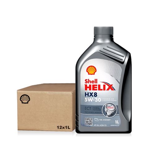 SHELL HX8 ECT 5W30 全合成機油 1L ( 整箱12入)